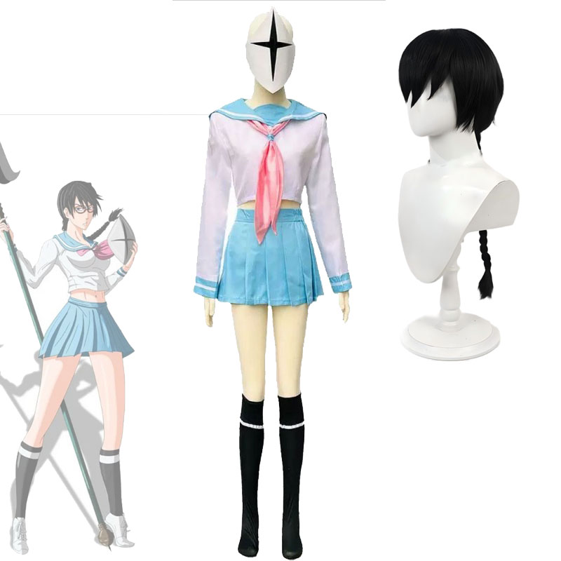 Anime Cosplay Bleach - Fantasia de Halloween Yadoumaru Lisa Cosplay: