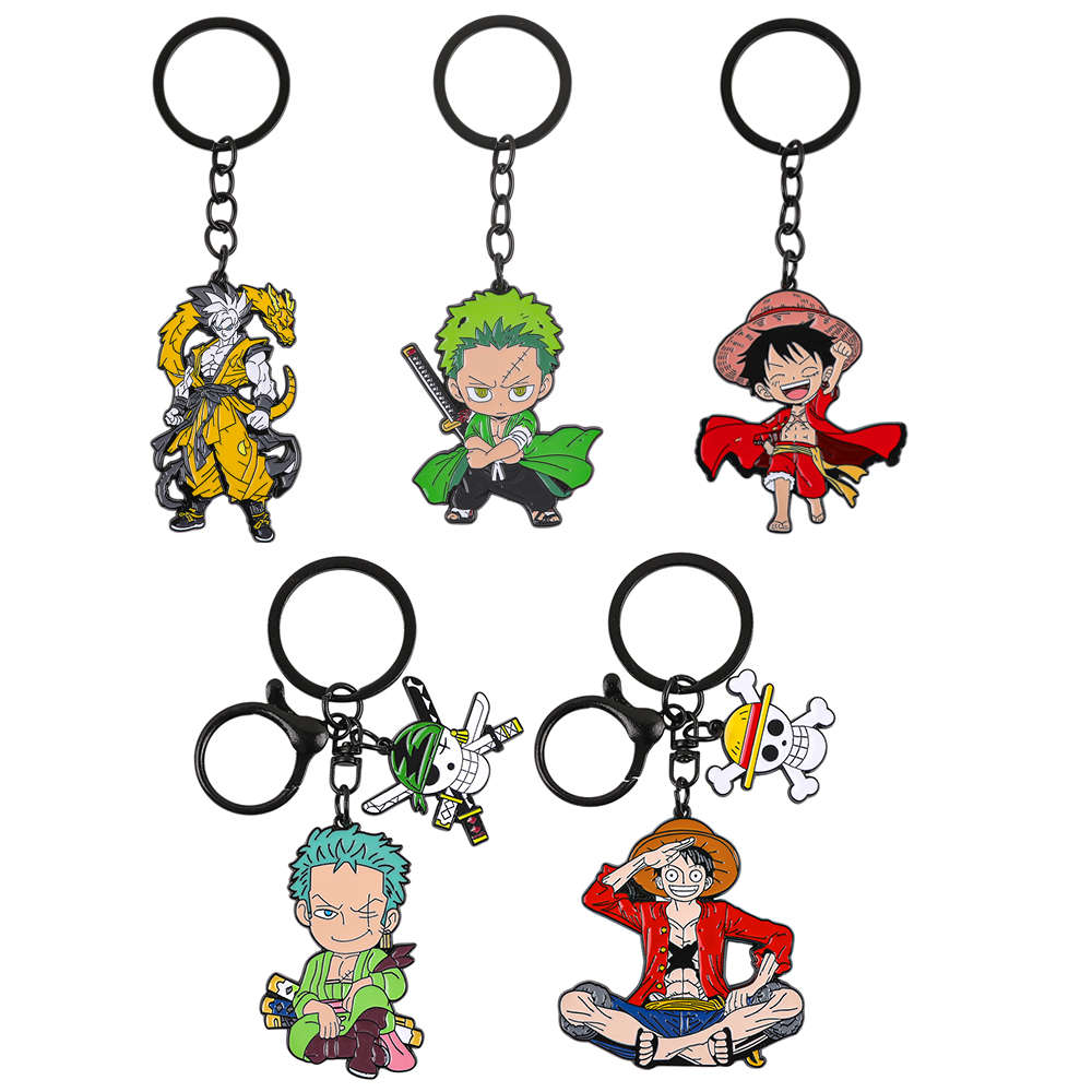 Cosplay Anime Zoro - Conjunto de Chaveiros do Anime One