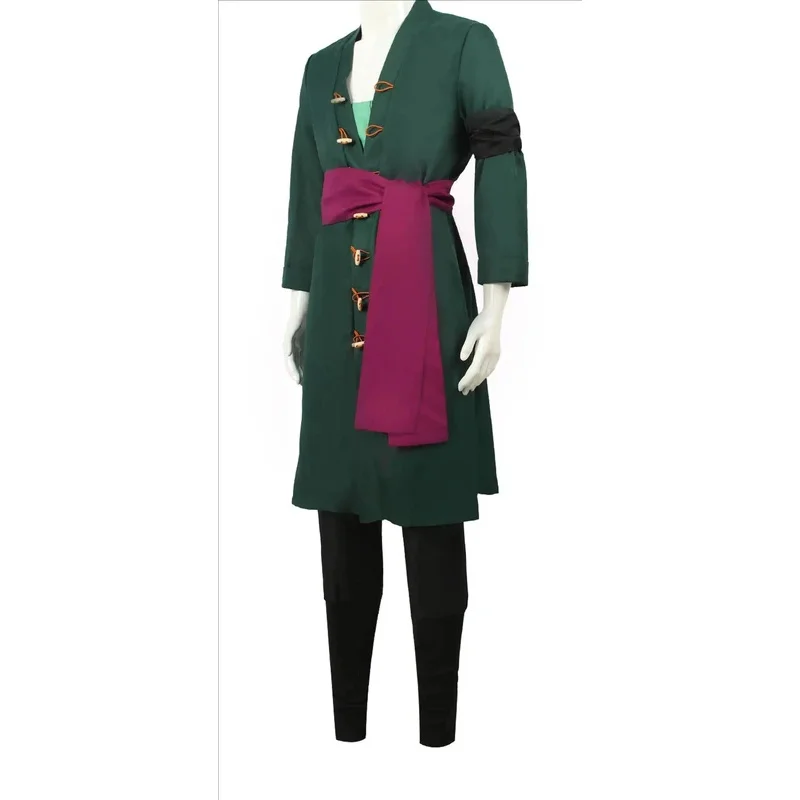 Anime Cosplay Male - Fantasia de Cosplay Anime Roronoa, Uniforme