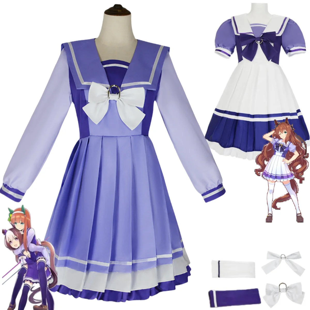 Anime Cosplay Duo - Fantasia de Cosplay Anime de Umamusume: