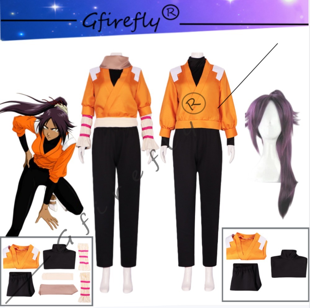 Anime Cosplay Bleach - Bleach yoruichi shihouin cosplay traje mesmo