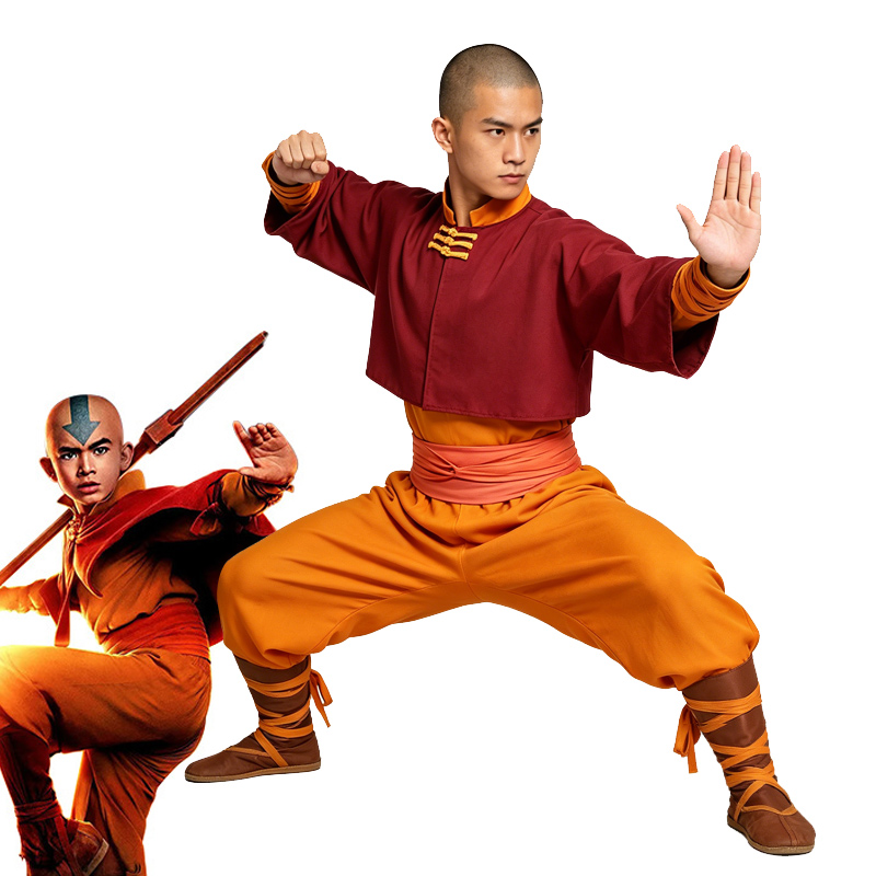 Anime Cosplay Male - Fantasia de Cosplay Avatar: The Last