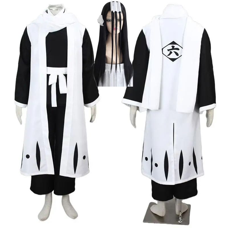 Anime Cosplay Bleach - Kuchiki byakuya cosplay lixívia mil anos