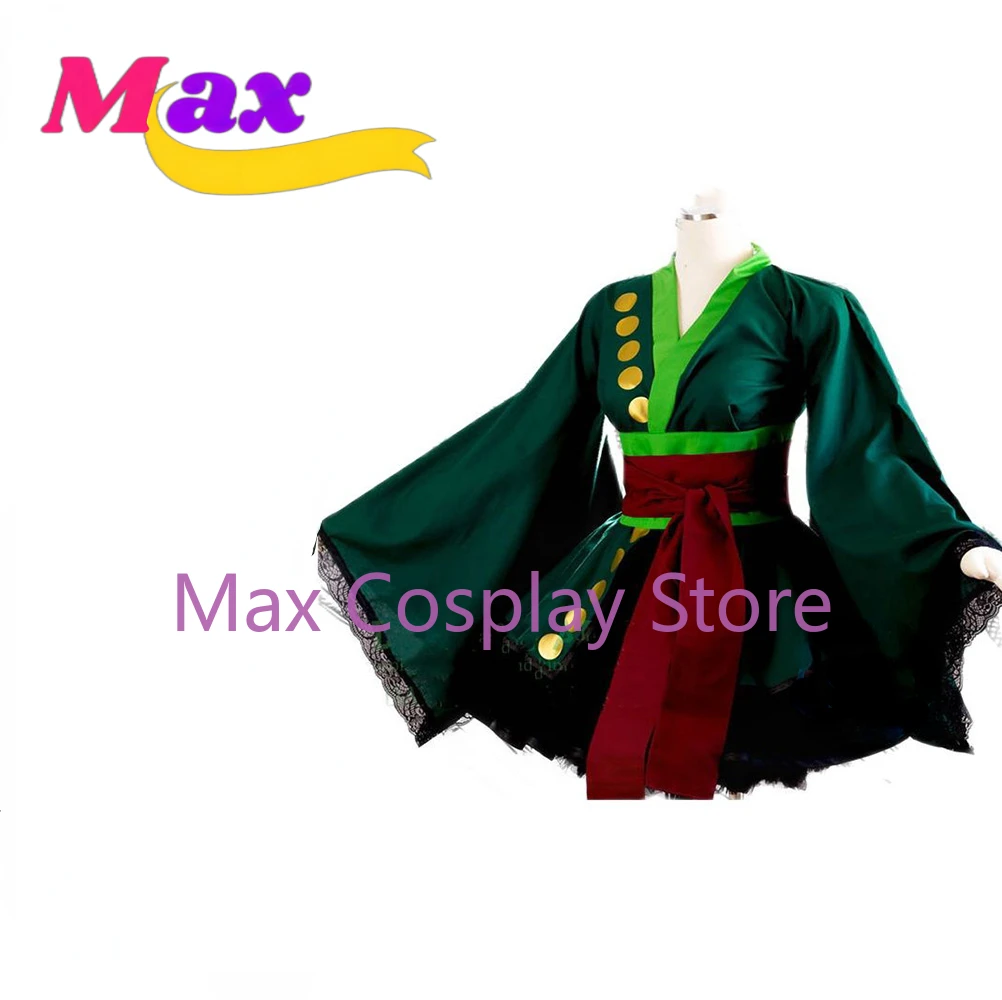 Anime Zoro Cosplay Female - Max anime cosplay traje zoro lolita