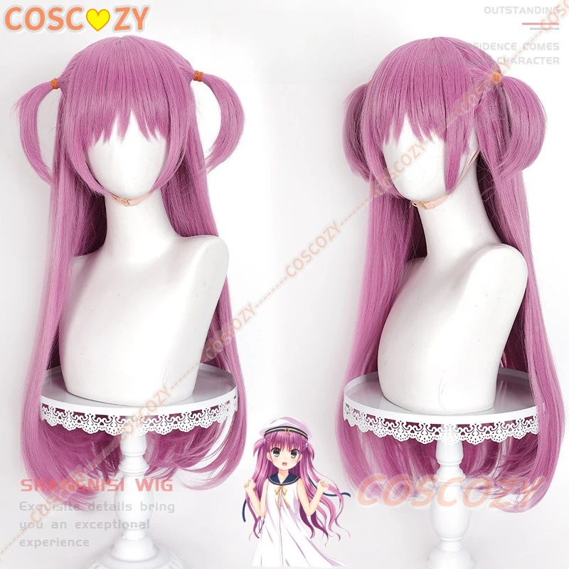 Anime Cosplay Long Hair - Cosplayanime verão bolsos peruca cosplay longo