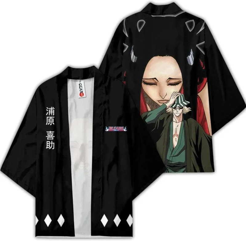Anime Cosplay Bleach - 2025 enen anime lixívia quimono kurosaki