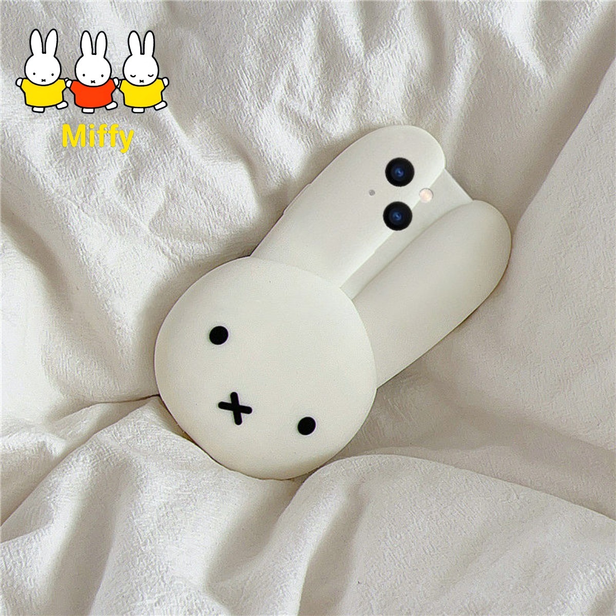 Anime Cosplay Images - Miffy coelho branco silicone caso de