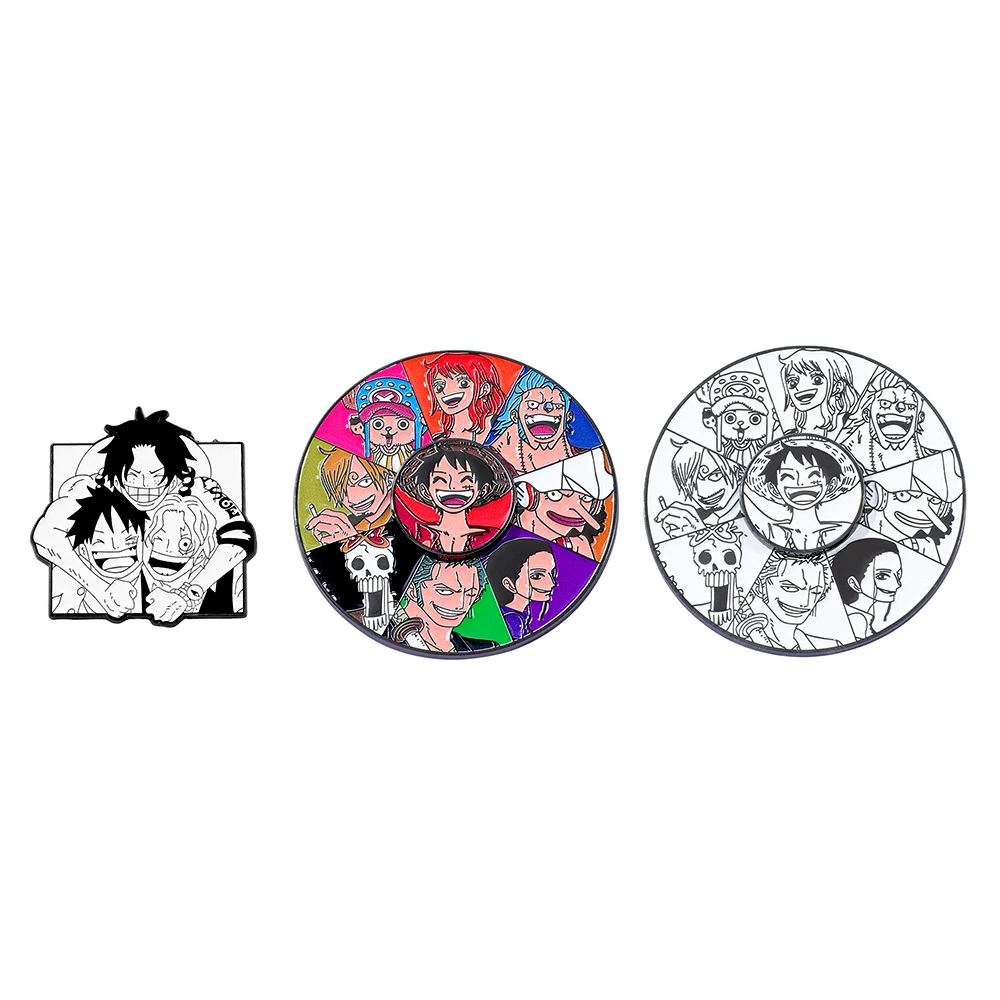 Cosplay Anime Zoro - 3 Peças Broche Anime One Piece