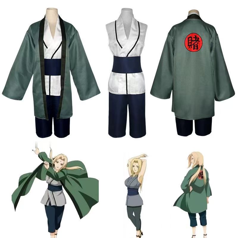 Fantasia de Cosplay Tsunade, C - Cosplay Anime Tsunade avaliação e preço