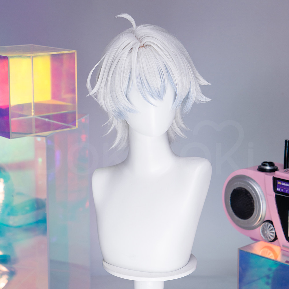Peruca de Cosplay Anime Needy  - Cosplay Anime White Hair avaliação e preço