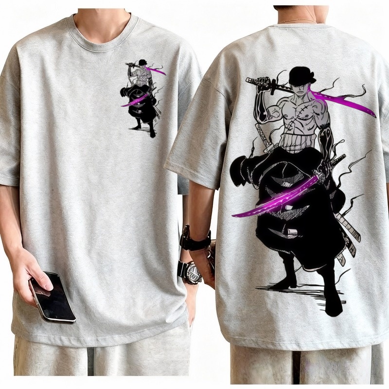 Camiseta Masculina 2026 One Pi - Cosplay Anime Zoro avaliação e preço