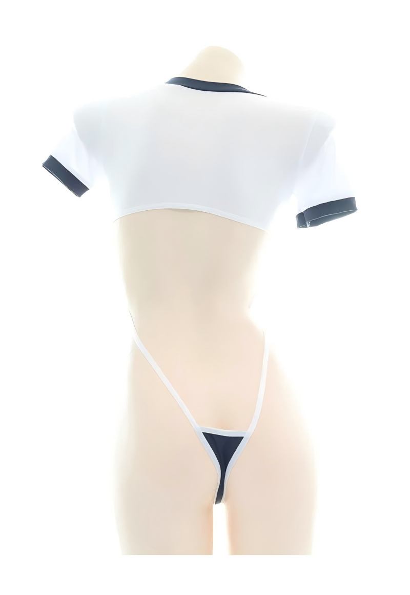 Lingerie sexy estilo body com  - Anime Cosplay Women avaliação e preço