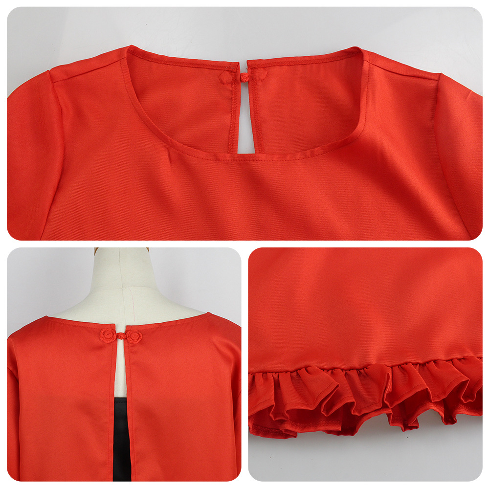 Fantasia de Cosplay Diária Yor - Spy Family Outfit avaliação e preço