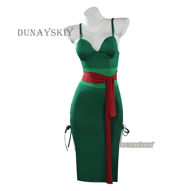 Anime roronoa zoro cosplay tra - Anime Zoro Cosplay Female avaliação e preço