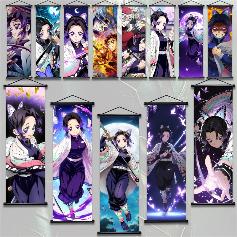 Pergaminho de Tecido Shinobu K - Anime Cosplay Props avaliação e preço