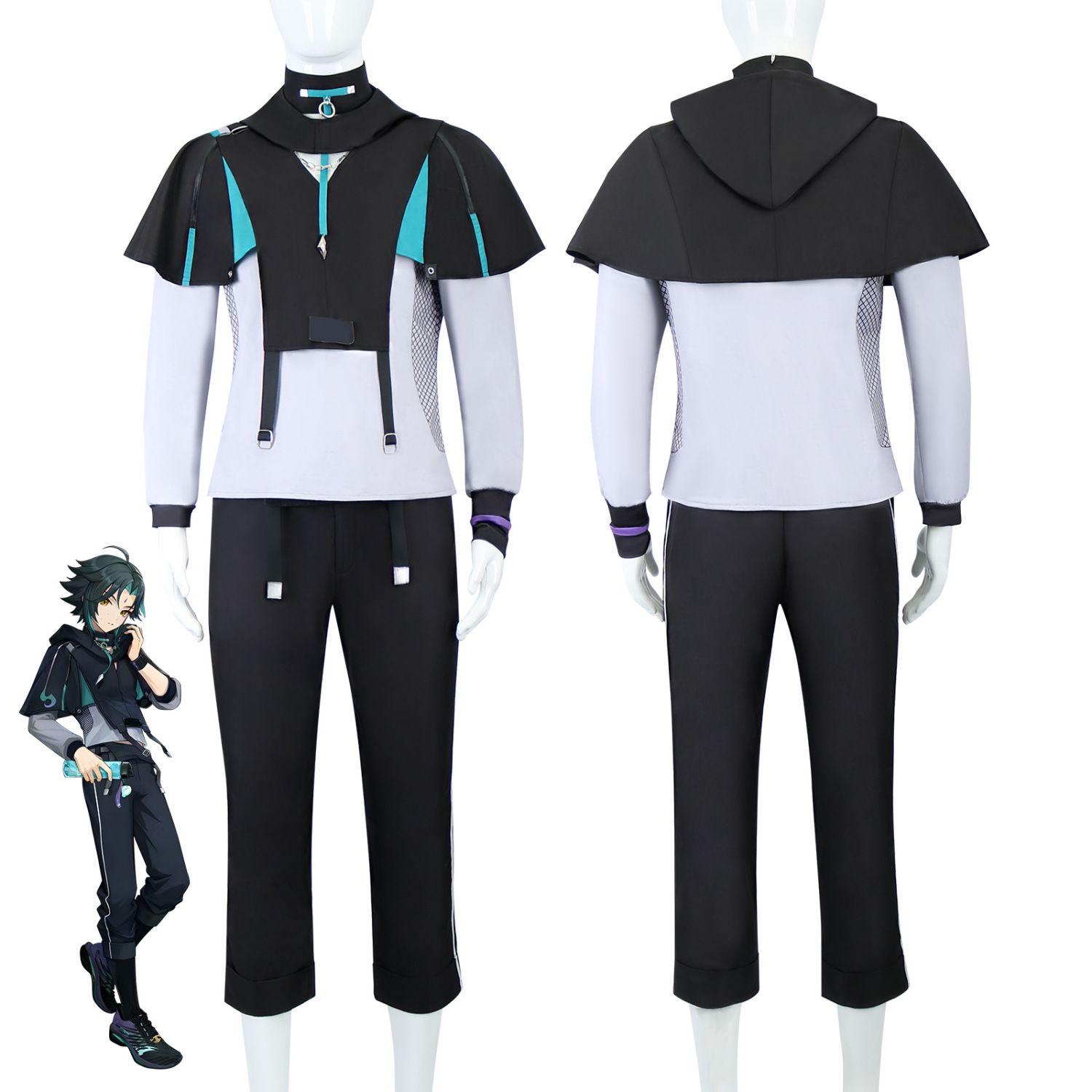 Fantasia de Halloween XIAO, Ro - Anime Cosplay Male avaliação e preço