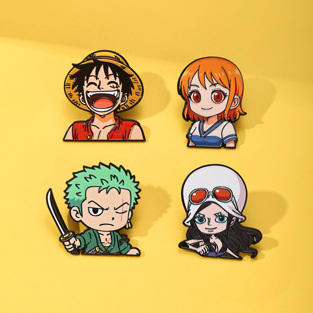 Pin de Esmalte de Anime Luffy, - Cosplay Anime Zoro avaliação e preço