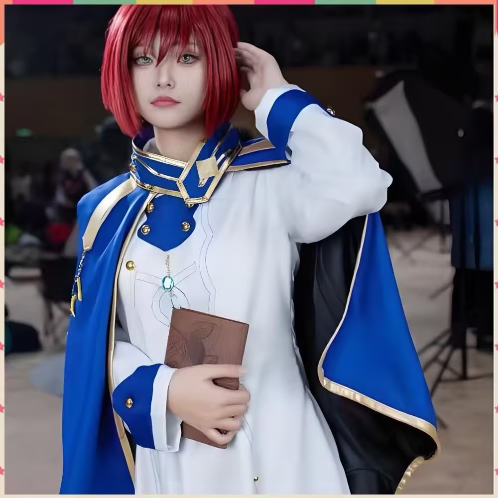 Shirayuki cosplay trajes anime - Cosplay Anime White Hair avaliação e preço