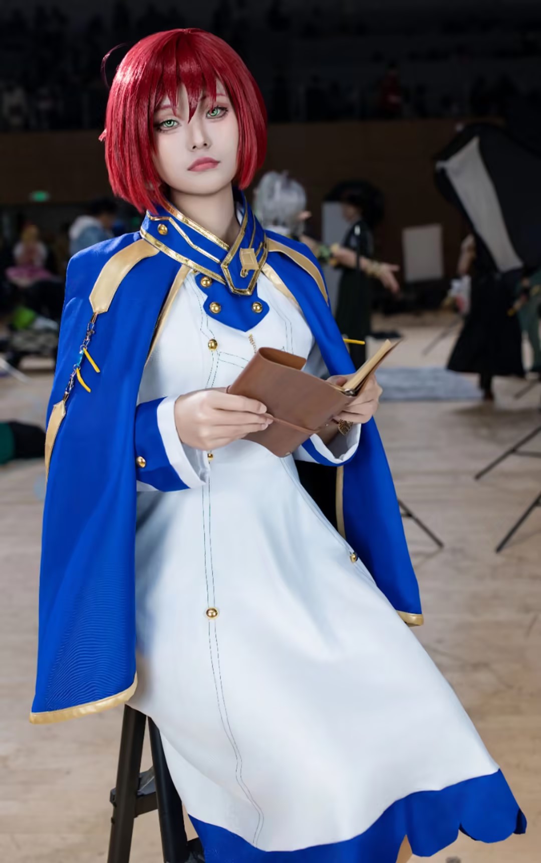 Shirayuki cosplay trajes anime - Cosplay Anime White Hair avaliação e preço