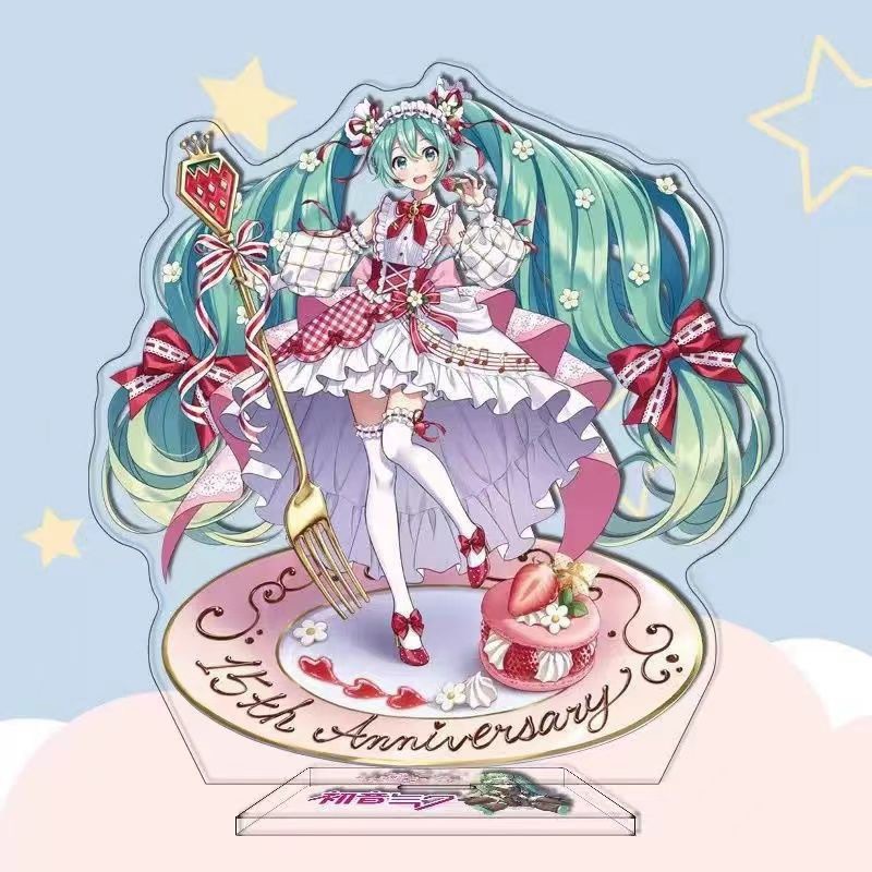 Figura de Acrílico Hatsune Mik - Anime Cosplay Props avaliação e preço