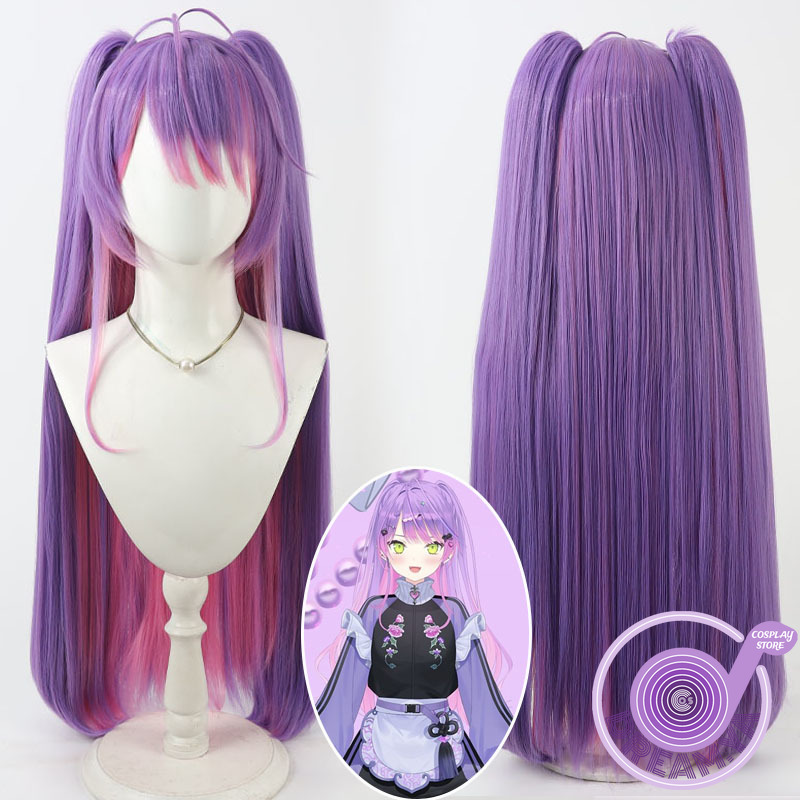 Tokoyami Towa Cosplay Wig Vtub - Anime Cosplay Long Hair avaliação e preço