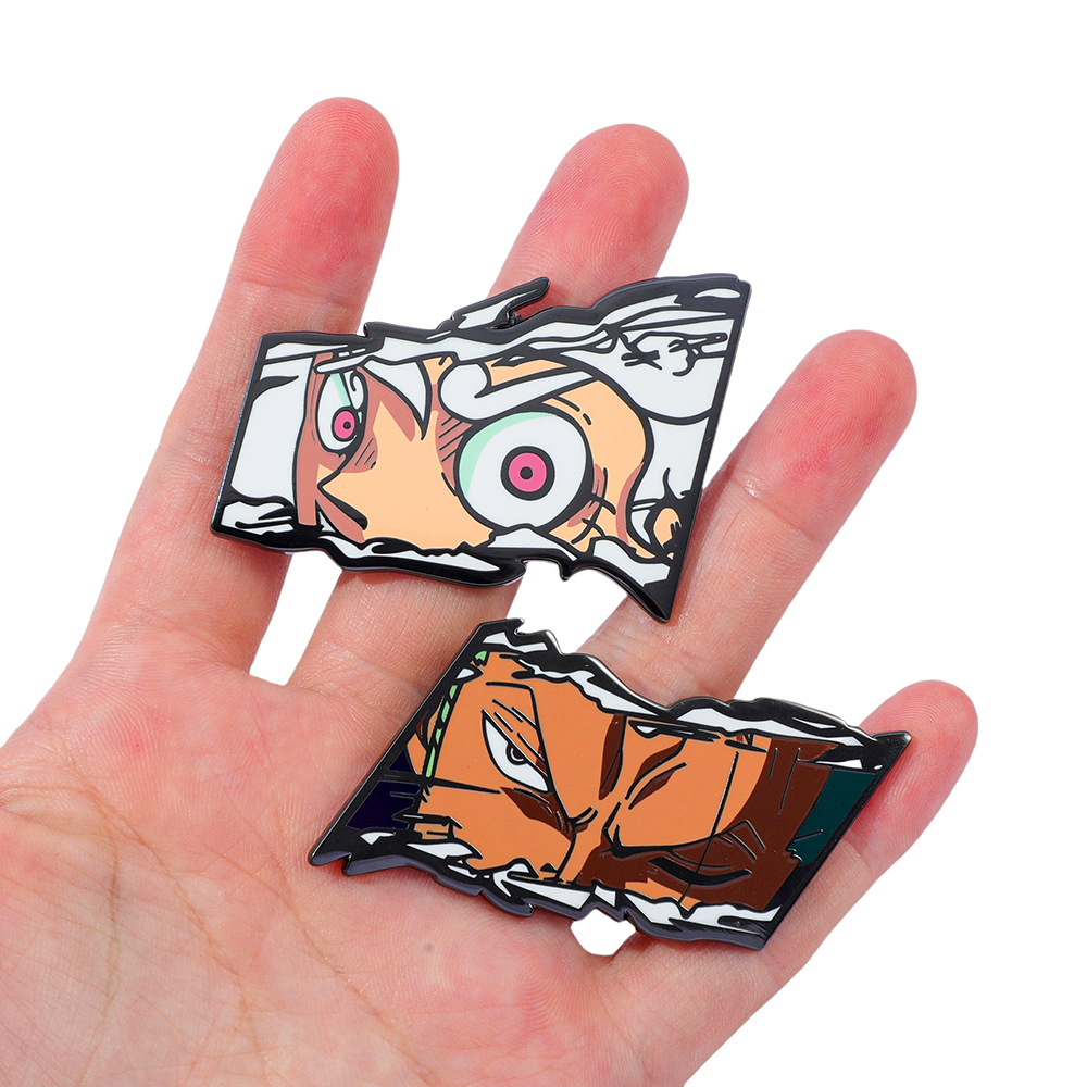 Broche de Metal Esmaltado Pers - Anime Zoro Cosplay Female avaliação e preço