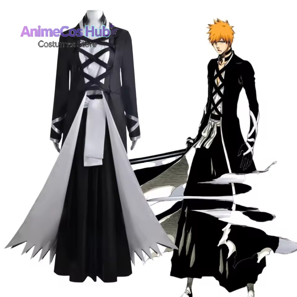 Novo Lançamento: Fantasia Comp - Anime Cosplay Bleach avaliação e preço