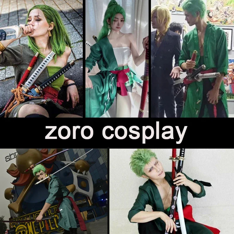 2026 Novo Kit de 3 Espadas Ror - Cosplay Anime Zoro avaliação e preço