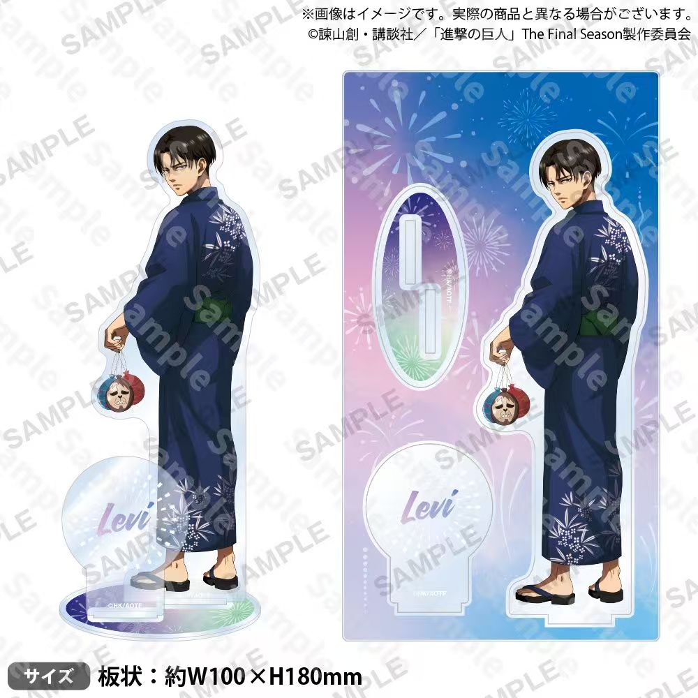 Figurinha Levi de Ataque dos G - Anime Cosplay Props avaliação e preço