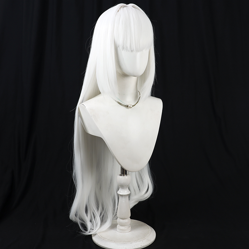 Lancelot peruca cosplay fgo de - Cosplay Anime White Hair avaliação e preço