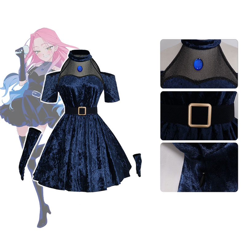 Fantasia de Cosplay de Alieníg - Anime Cosplay Long Hair avaliação e preço