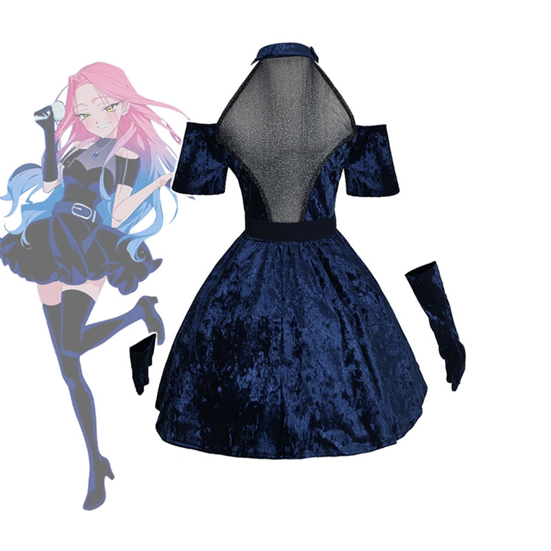 Fantasia de Cosplay de Alieníg - Anime Cosplay Long Hair avaliação e preço