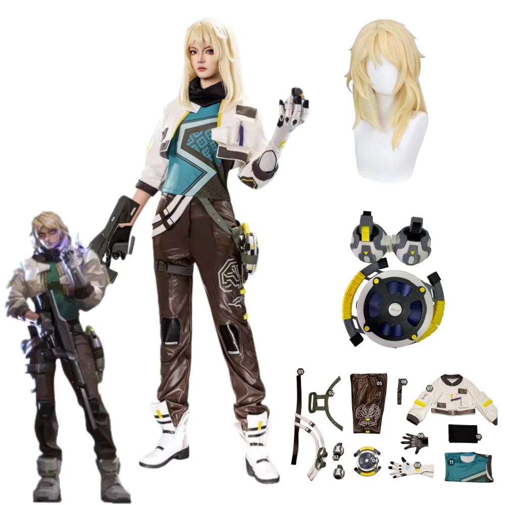 Fantasia de Cosplay Deadlock V - Anime Cosplay Women avaliação e preço