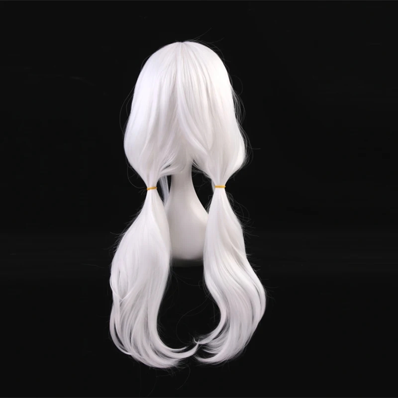 Cosplay Danganronpa-Angie Yona - Cosplay Anime White Hair avaliação e preço