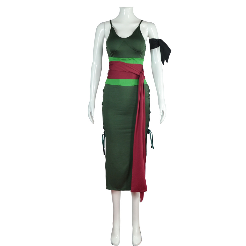 Fantasia de Cosplay Anime Roro - Anime Zoro Cosplay Female avaliação e preço