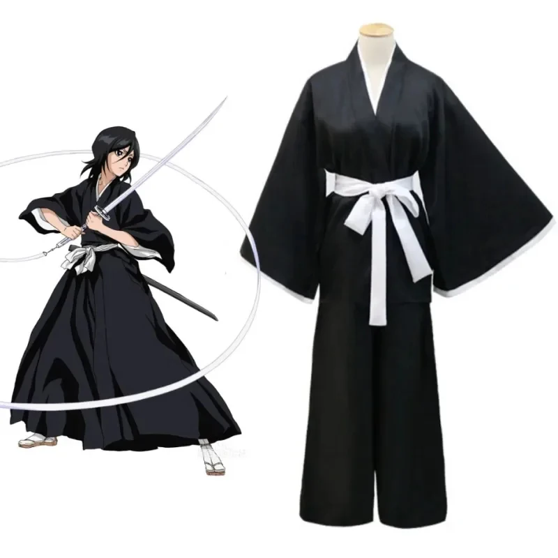 Fantasia de Cosplay Kimono Ani - Anime Cosplay Bleach avaliação e preço