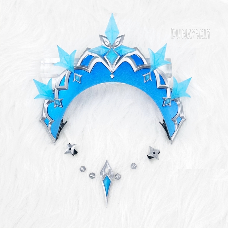 Peruca de Cosplay Genshin Impa - Anime Cosplay Long Hair avaliação e preço