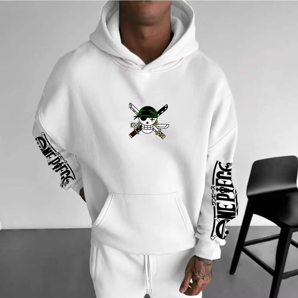 Suéter com capuz masculino de  - Cosplay Anime Zoro avaliação e preço