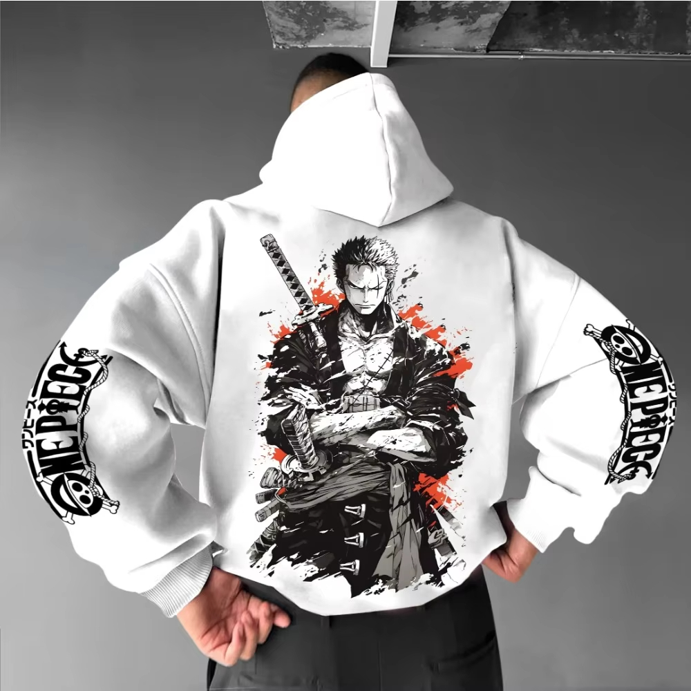 Suéter com capuz masculino de  - Cosplay Anime Zoro avaliação e preço